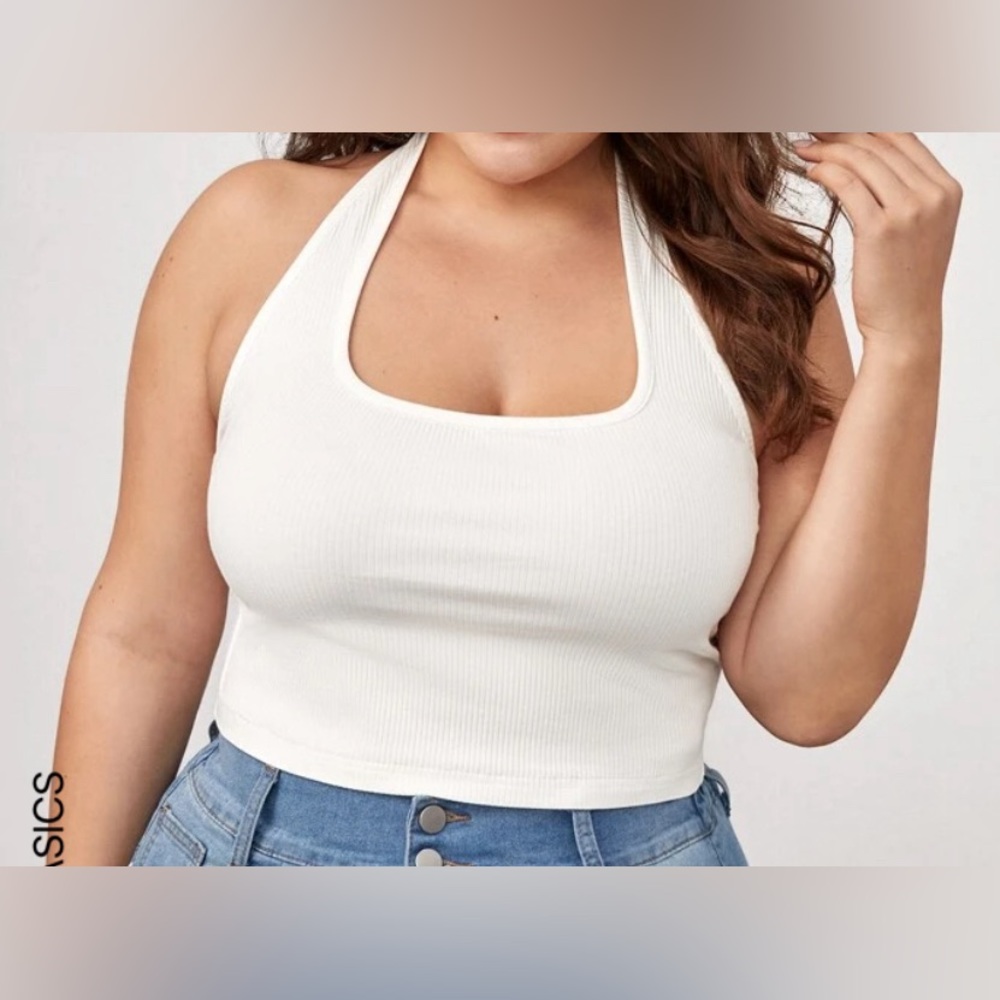 NWT Cotton-On Halter Ribbed top